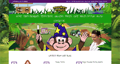Desktop Screenshot of monkeymagicfun.co.uk